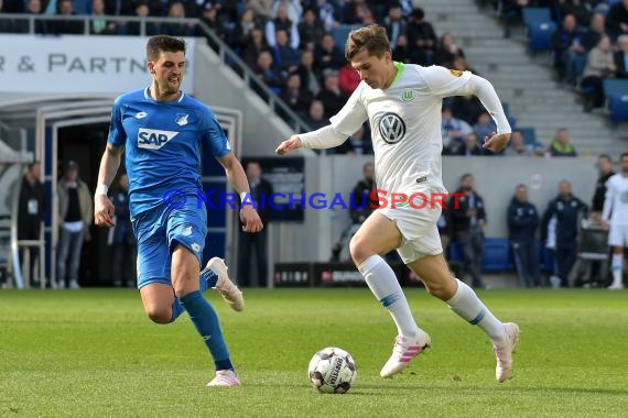 1. BL - 18/19 - TSG 1899 Hoffenheim vs. VfL Wolfsburg (© Kraichgausport / Loerz)