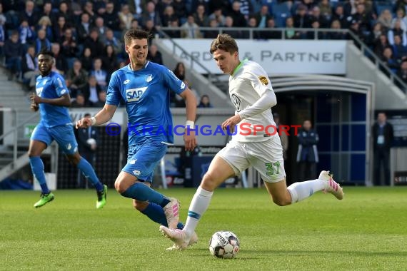 1. BL - 18/19 - TSG 1899 Hoffenheim vs. VfL Wolfsburg (© Kraichgausport / Loerz)