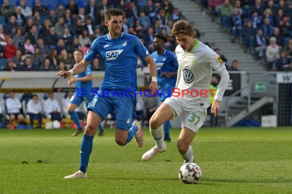 1. BL - 18/19 - TSG 1899 Hoffenheim vs. VfL Wolfsburg (© Kraichgausport / Loerz)