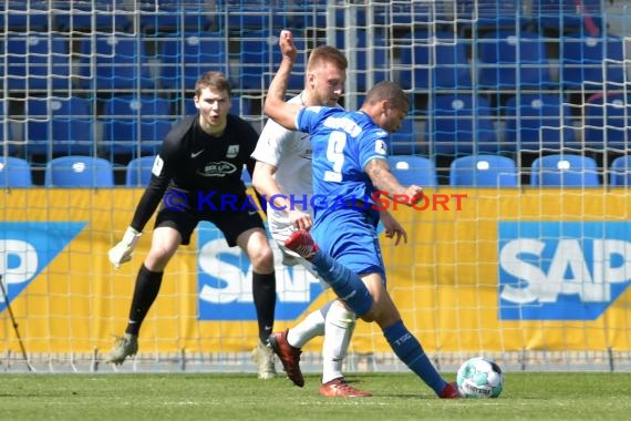 Regionalliga Suedwest - 2020/2021 - TSG 1899 Hoffenheim II vs. TSV Schott Mainz (© Kraichgausport / Loerz)