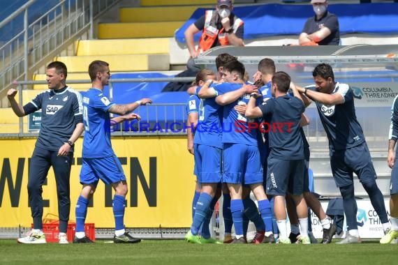 Regionalliga Suedwest - 2020/2021 - TSG 1899 Hoffenheim II vs. TSV Schott Mainz (© Kraichgausport / Loerz)