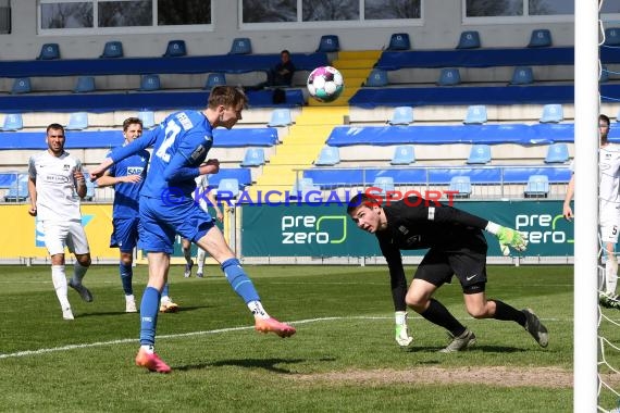 Regionalliga Suedwest - 2020/2021 - TSG 1899 Hoffenheim II vs. TSV Schott Mainz (© Kraichgausport / Loerz)