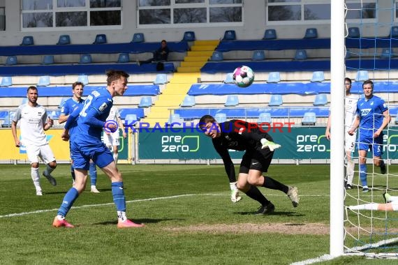 Regionalliga Suedwest - 2020/2021 - TSG 1899 Hoffenheim II vs. TSV Schott Mainz (© Kraichgausport / Loerz)