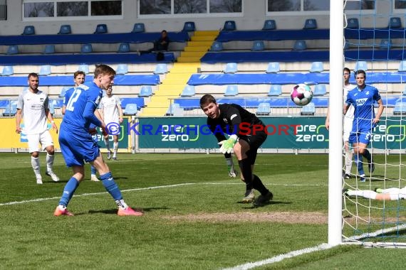 Regionalliga Suedwest - 2020/2021 - TSG 1899 Hoffenheim II vs. TSV Schott Mainz (© Kraichgausport / Loerz)