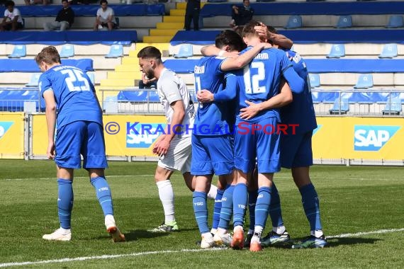 Regionalliga Suedwest - 2020/2021 - TSG 1899 Hoffenheim II vs. TSV Schott Mainz (© Kraichgausport / Loerz)