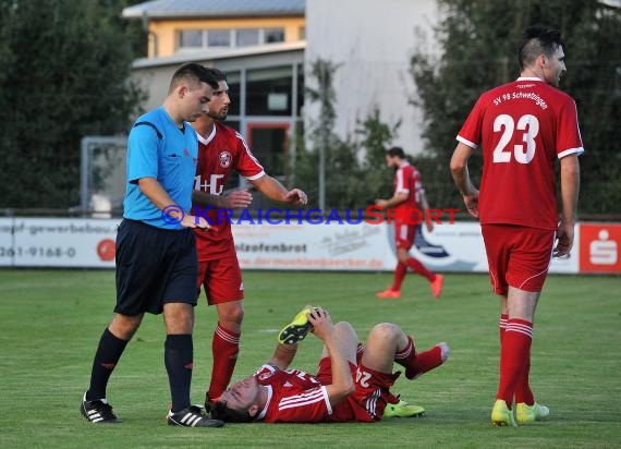 FC Zuzenhausen - VfR Mannheim 1. Spieltag 23.08.2015 Verbandsliga Nordbaden (© Siegfried Lörz)