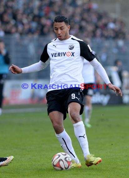 2. Bundesliga SV Sandhausen - FC St. Pauli im Hardtwaldstadion Sandhausen 07.02.2015 (© Kraichgausport / Loerz)