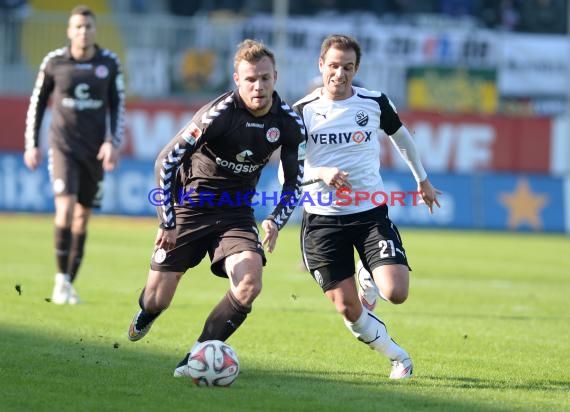 2. Bundesliga SV Sandhausen - FC St. Pauli im Hardtwaldstadion Sandhausen 07.02.2015 (© Kraichgausport / Loerz)