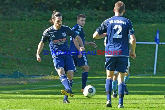 Kreisklasse A VfL Mühlbach vs SV Adelshofen 15.10.2017 (© Kraichgausport / Loerz)
