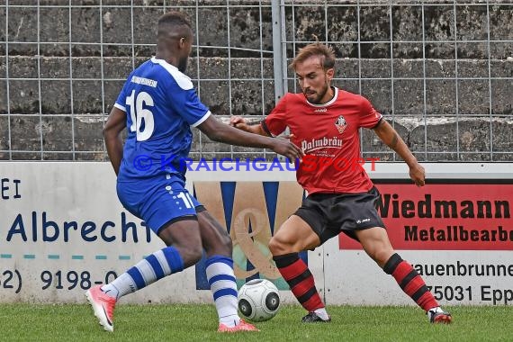 Badischer Pokal VfB Eppingen vs TSG Weinheim  (© Siegfried Lörz)