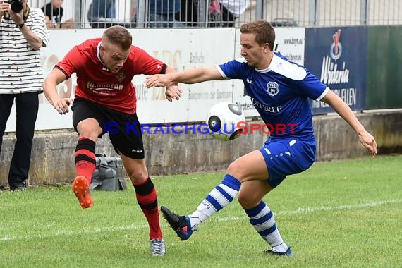 Badischer Pokal VfB Eppingen vs TSG Weinheim  (© Siegfried Lörz)