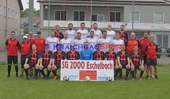 Mannschaftsfoto Saison 2022/23 SG 2000 Eschelbach (© Siegfried Lörz)