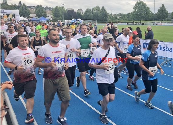 Volksbank Kraichgau Firmenlauf Sinsheim 07.07.2022 (© Siegfried Lörz)