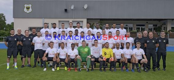 Mannschaftsfoto Saison 2019/20 Fussball Sinsheim - SV Sinsheim (© Kraichgausport / Loerz)